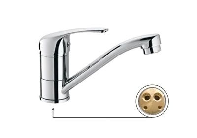 смеситель кухня Gota Rocio картридж 35мм с коротким изливом, G141210 Montserrat