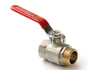 PRO AQUA шаровой кран Ду 15 (1/2") вн/нар (ручка рычаг) 034861