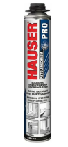 HAUSER PRO пена монтажная пистолетная, профессиональная всесезонная 620 мл (10696214)