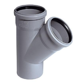 Кан-ция тройник PP д.40*40*45 град. PRO AQUA (002851) Россия