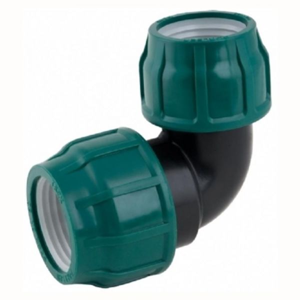 ПНД уголок соединительный 25*25 POELSAN GREEN (зеленая серия)