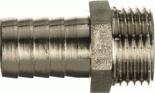 TRm штуцер для шланга Ду 15 (1/2") НР - 16мм арт.06224 (040101)