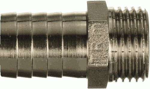 TRm штуцер для шланга Ду 15 (1/2") НР - 18мм арт.06225 (040033)