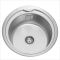 SINKLIGHT мойка нержавеющая врезная круглая 510 х160 0.6мм глянцевая выпуск 3.1/2" (с сифоном)