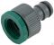 FIT адаптер для поливочного шланга с переходником 1/2"-3/4" ВР пластик арт.77415 (быстросъем)