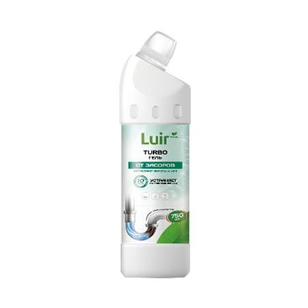 Гель для чистки труб от засоров, 0,75л Luir Turbo (069529)